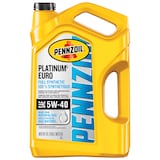 Huile à moteur synthétique Pennzoil Platinum Euro, 5W-40, 5 L Front_Flat