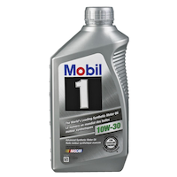 Mobil 1 10W30 Synthetic Engine Oil, 1-L Front_Flat