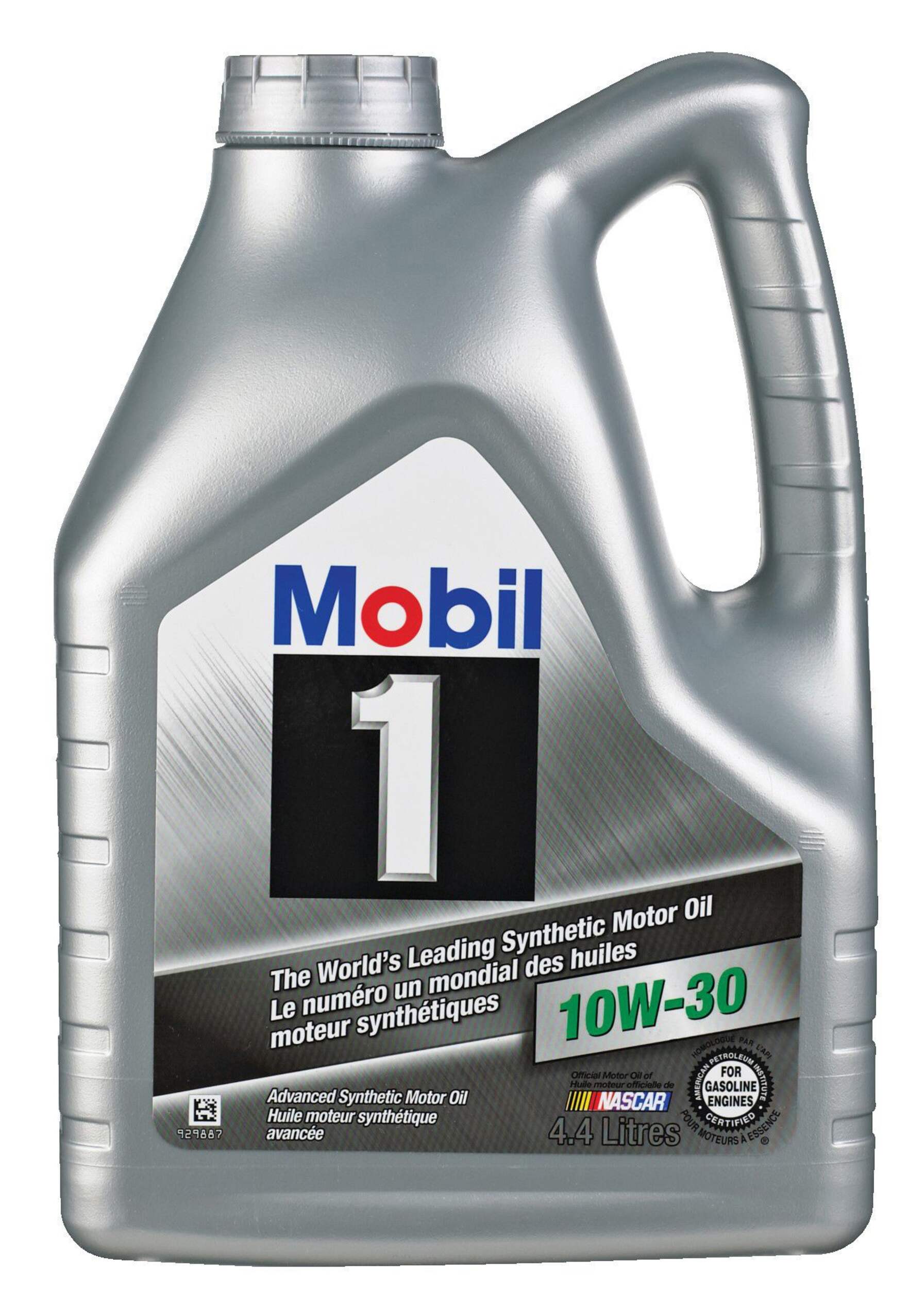 Mobil 1 Synthetic Engine Oil, 4.4-L Front_Flat