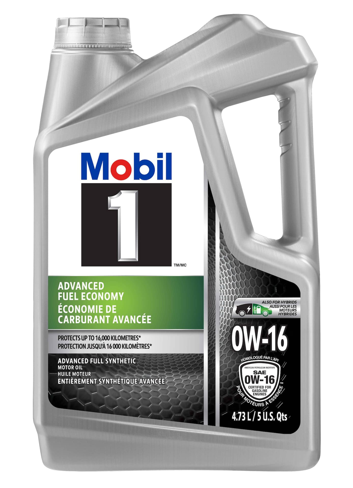 Mobil 1™ Advanced Fuel Economy 0W16 Synthetic Engine/Motor