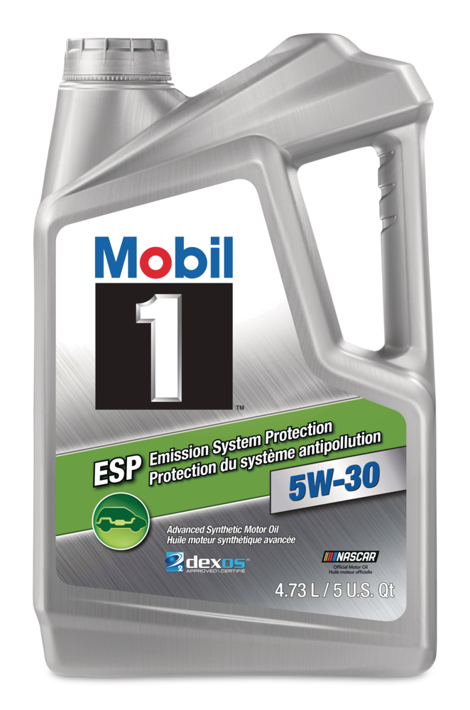 â„¢ ESP Emission System Protection 5W30 Synthetic Engine/Motor Oil, 4.73-L Mobil 1