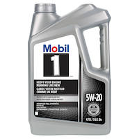 Mobil 1™ 5W20 Synthetic Engine/Motor Oil, 4.73-L Front_Flat
