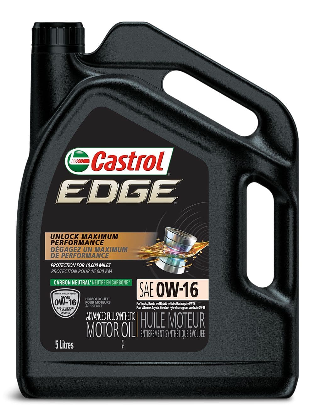 Castrol EDGE 0W-16 Advanced Full Synthetic Motor Oil