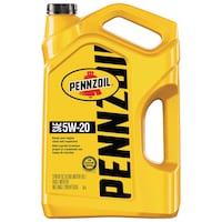 Pennzoil 5W20 Motor Oil, 5-L Jug Front_Flat