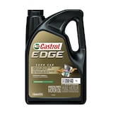 Huile à moteur synthétique Castrol EDGE SYNTEC, 0W-40, 5 L Front_Flat