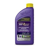 Royal Purple High Performance 0W20 Synthetic Engine/Motor Oil, 946-mL Front_Flat