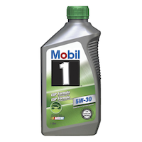 Mobil 1 EURO 5W30 Synthetic Engine Oil, 1-L Front_Flat