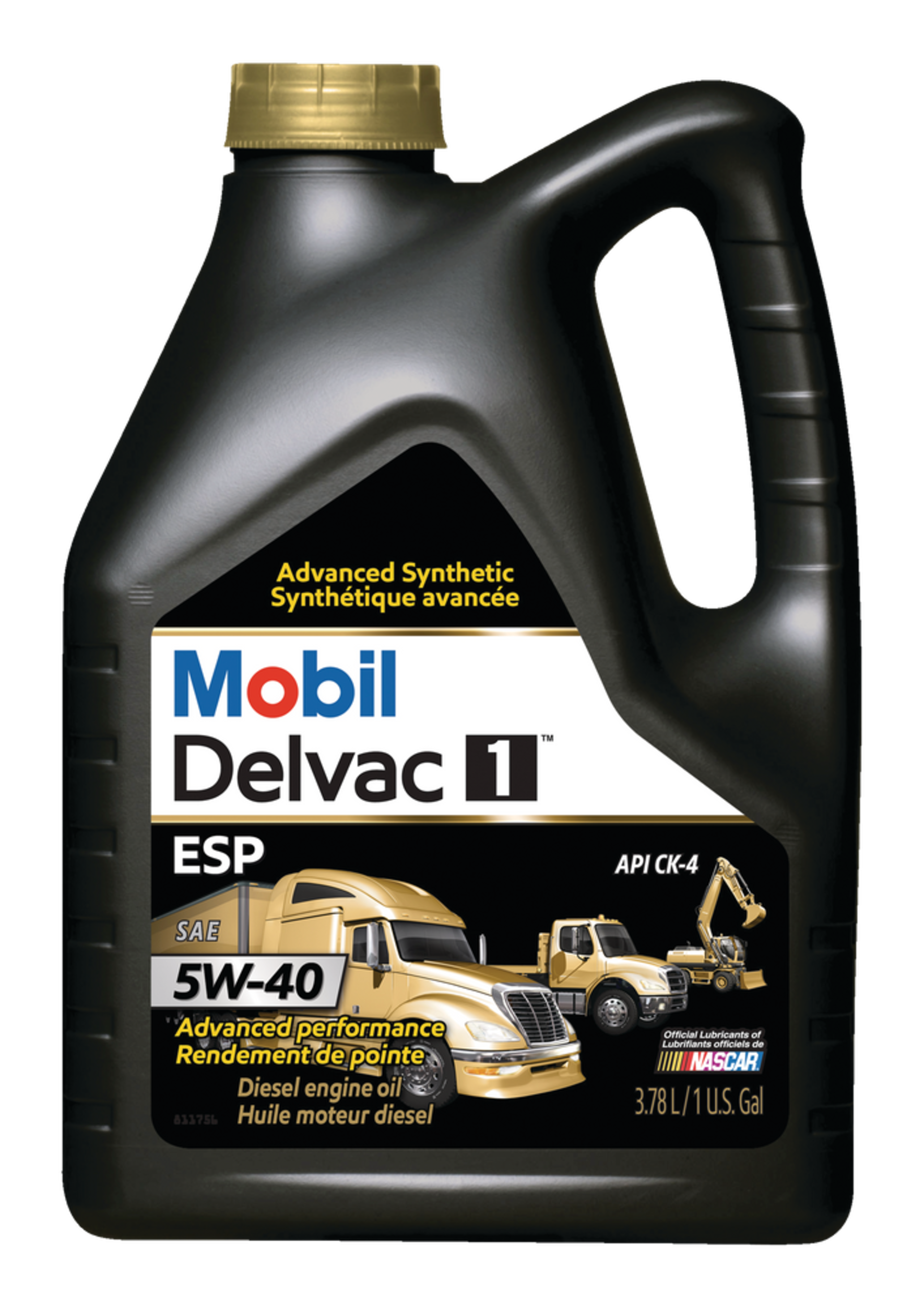 Mobil Delvac™ 5W40 Synthetic Diesel Engine/Motor Oil, 3.78-L | Canadian ...