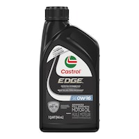 Huile à moteur synthétique Castrol EDGE, 0W-16, 946 mL Front_Flat