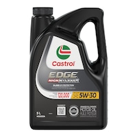 Castrol EDGE 5W30 High Mileage Synthetic Engine/Motor Oil, 5-L Front_Flat