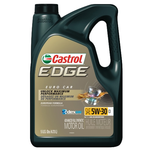 Castrol EDGE EURO CAR C3 5W30 Synthetic Engine/Motor Oil, 4.73L