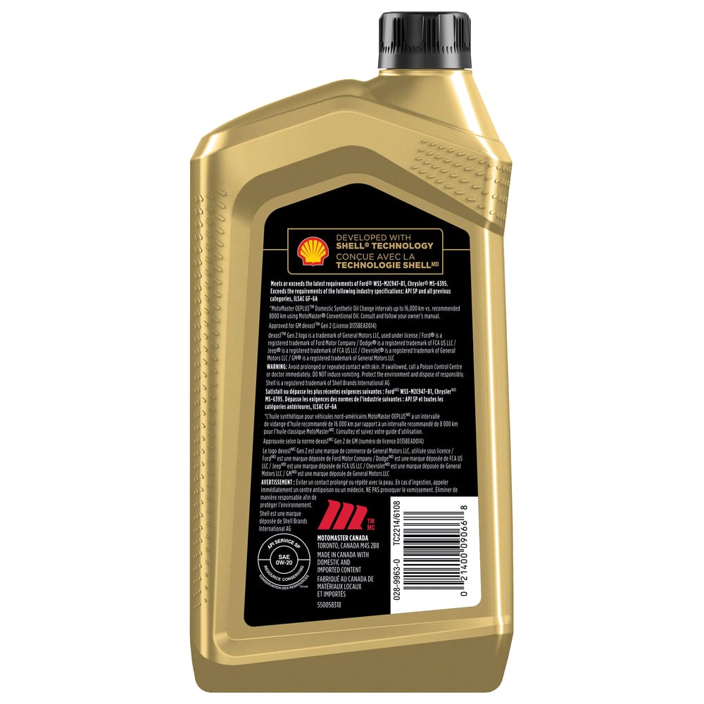Quaker State Euro LX 0W30 Synthetic Engine/Motor Oil, 5-L