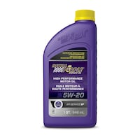 Royal Purple High Performance 5W20 Synthetic Engine/Motor Oil, 946-mL Front_Flat