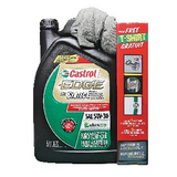 Castrol EDGE SYNTEC Synthetic Engine/Motor Oil, 5-L Front_Flat