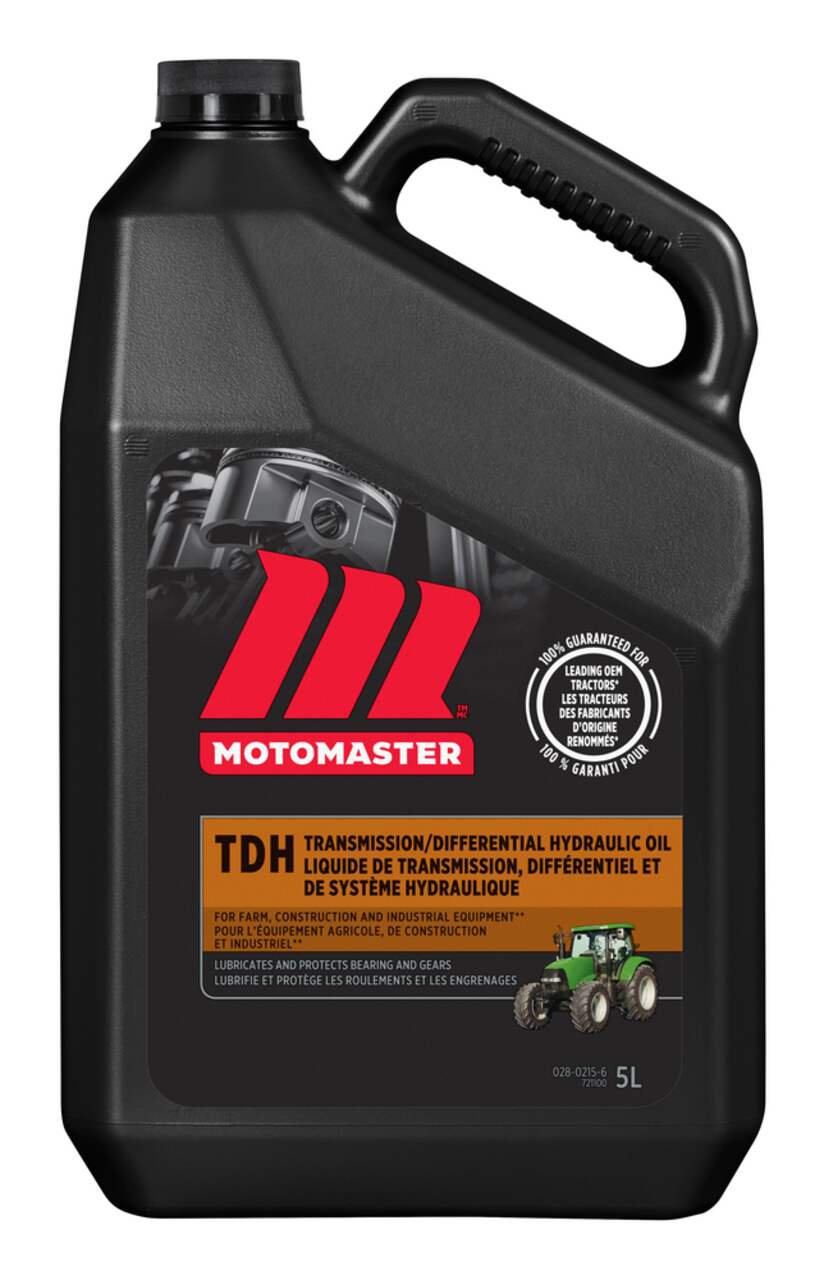 Huile hydraulique transmission/différentiel MotoMaster TDH, 5 L