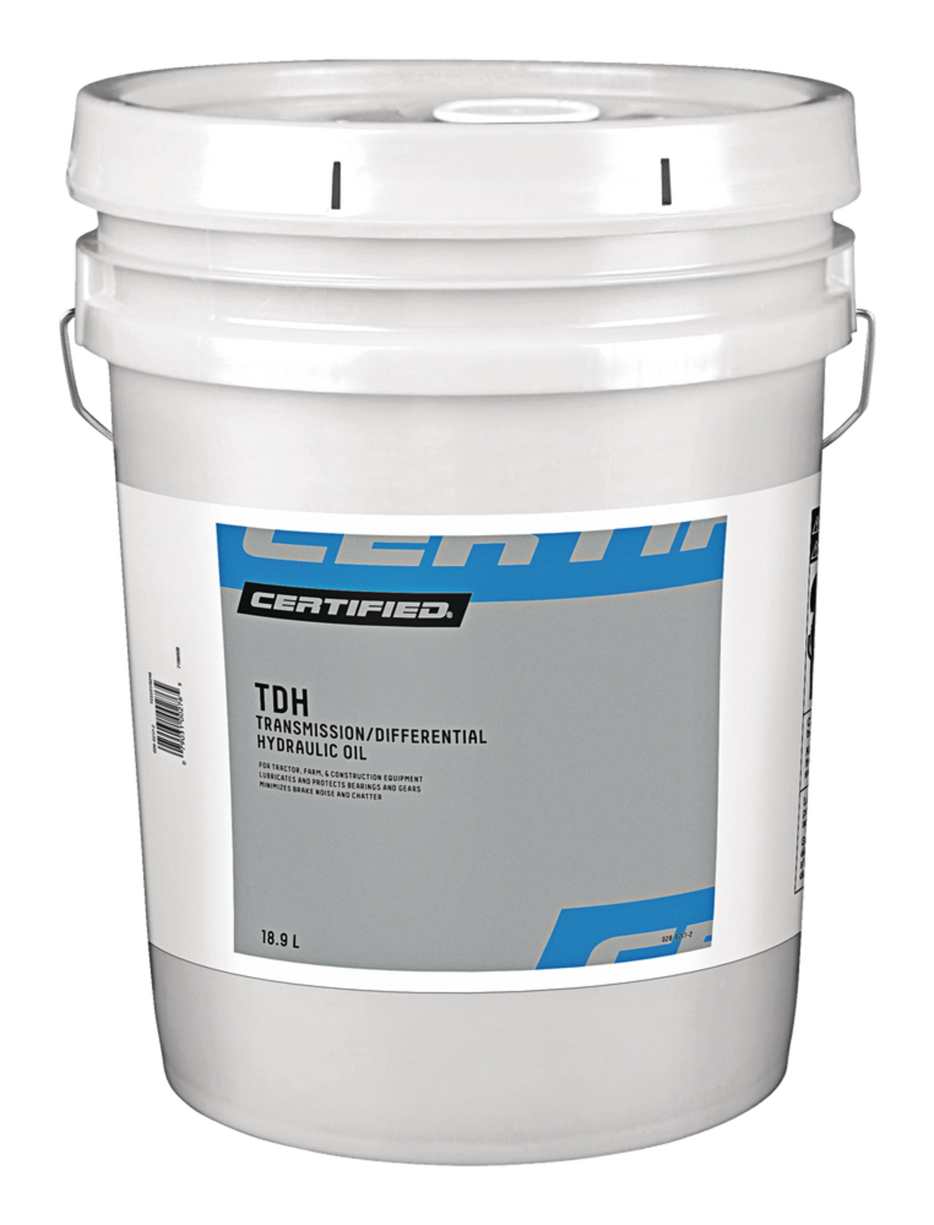 Certified Transmission/Differential Hydraulic Fluid, 18.9-L Front_Elevated