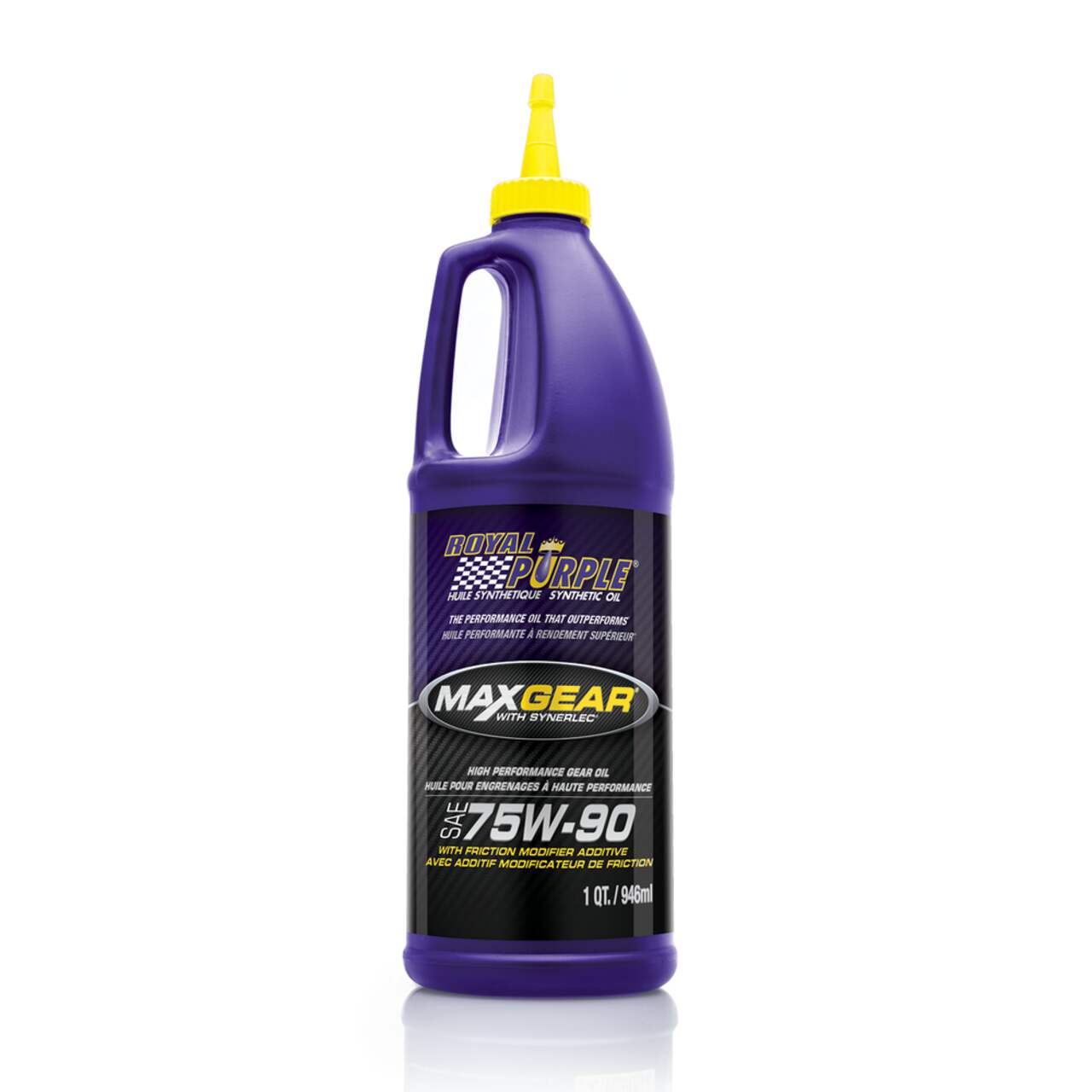 Royal Purple High Performance Synthetic Gear Oil 75W90, 946-mL