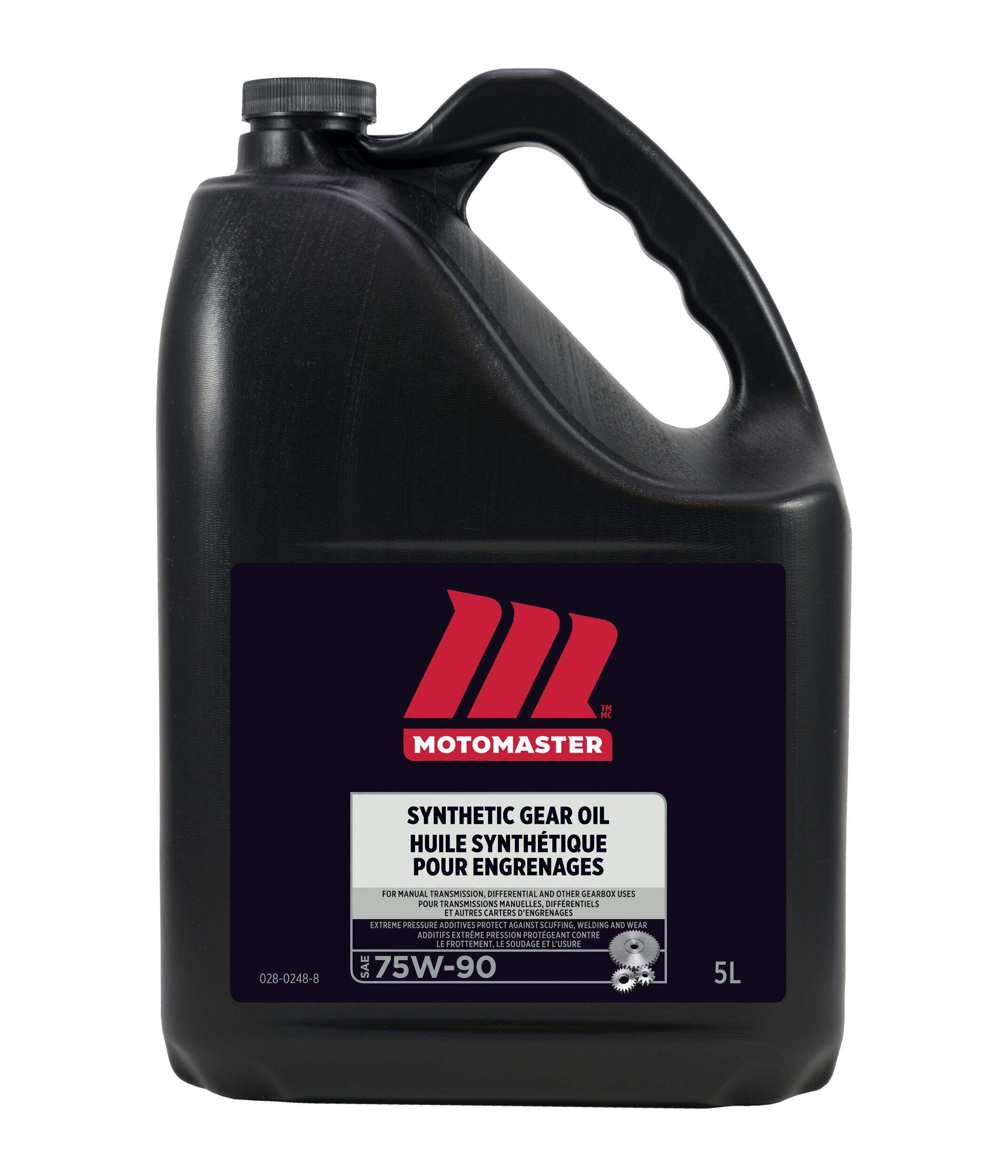 MotoMaster Synthetic Gear Oil 75W90, 5-L | Canadian Tire