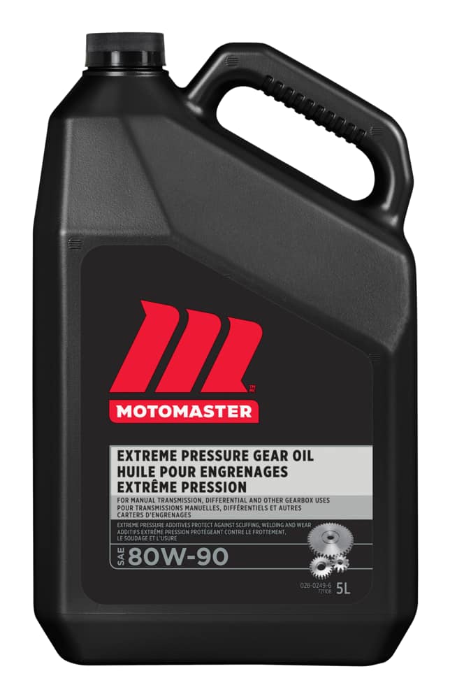 MotoMaster 80W90 Extreme Pressure Gear Oil, 5-L Canadian Tire