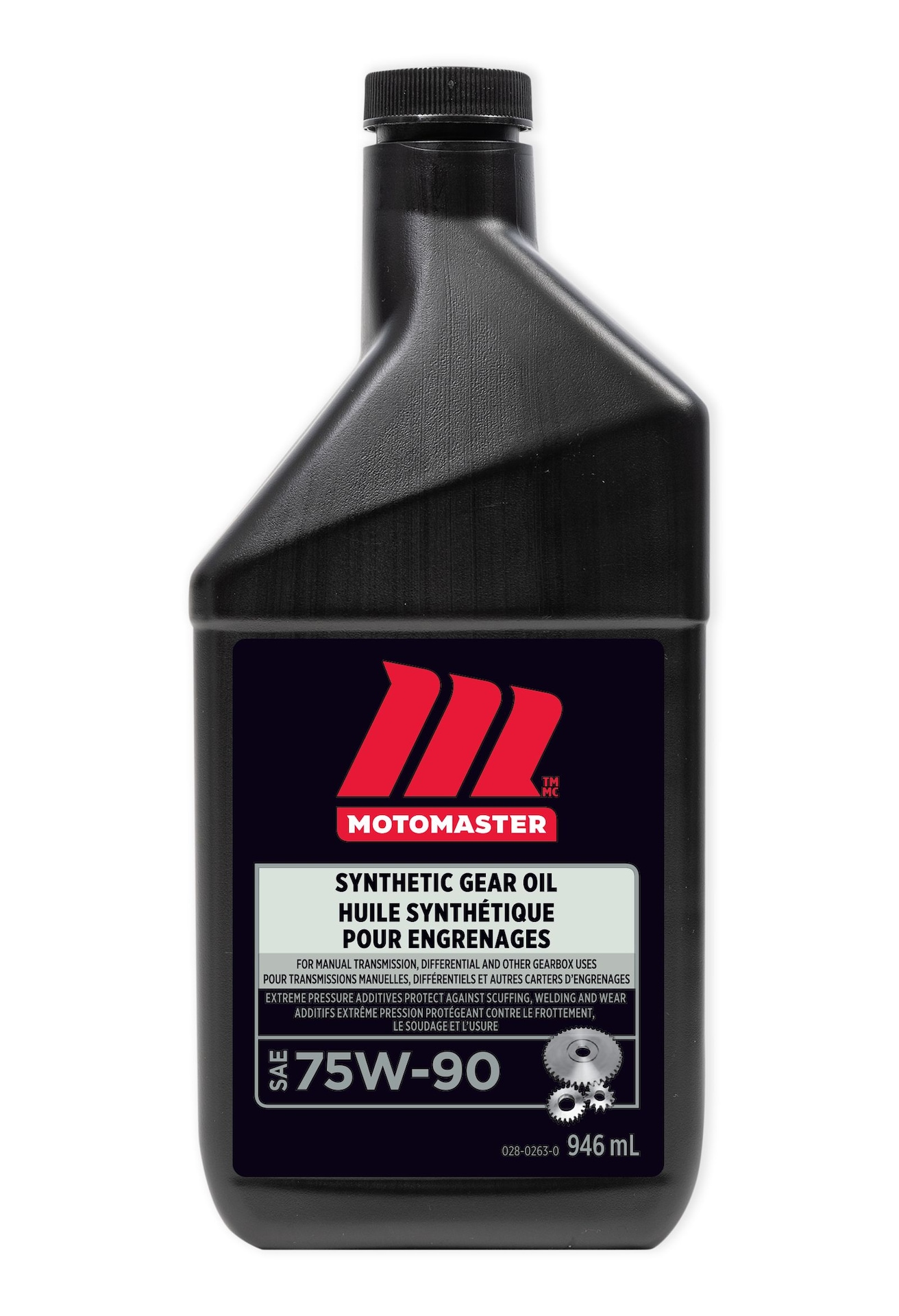 MotoMaster Extreme Pressure Gear Oil 75W90, 946mL Canadian Tire