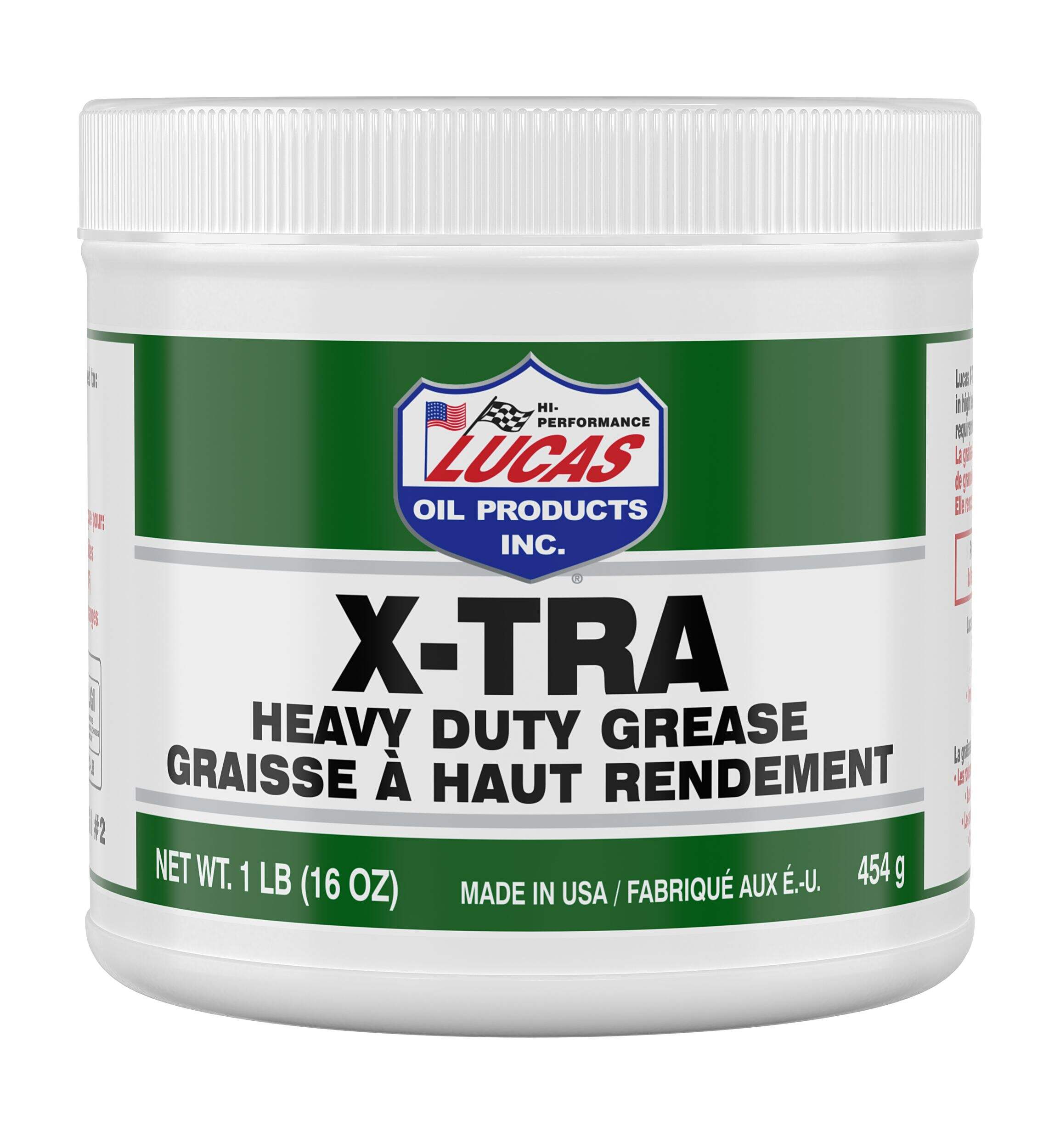 Lucas X-tra Heavy Duty Grease, 16-oz Front_Flat