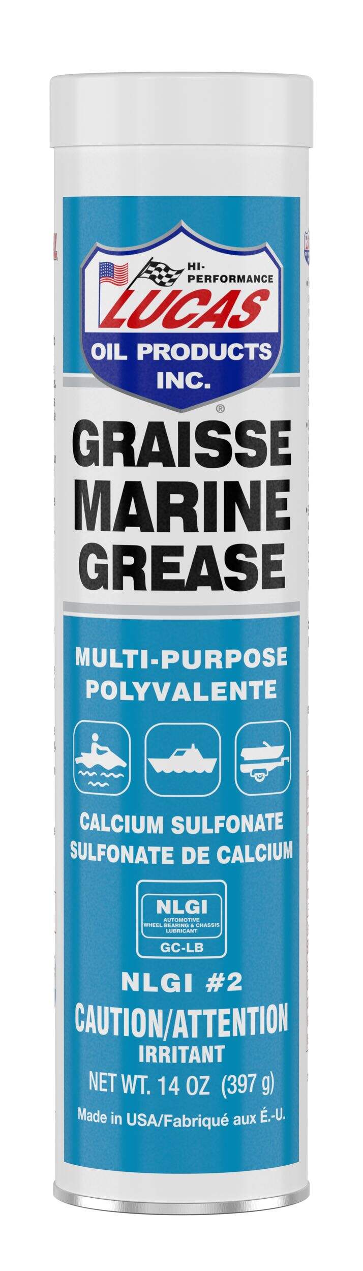 Graisse pour bateau Lucas Oil, 400 g Front_Flat