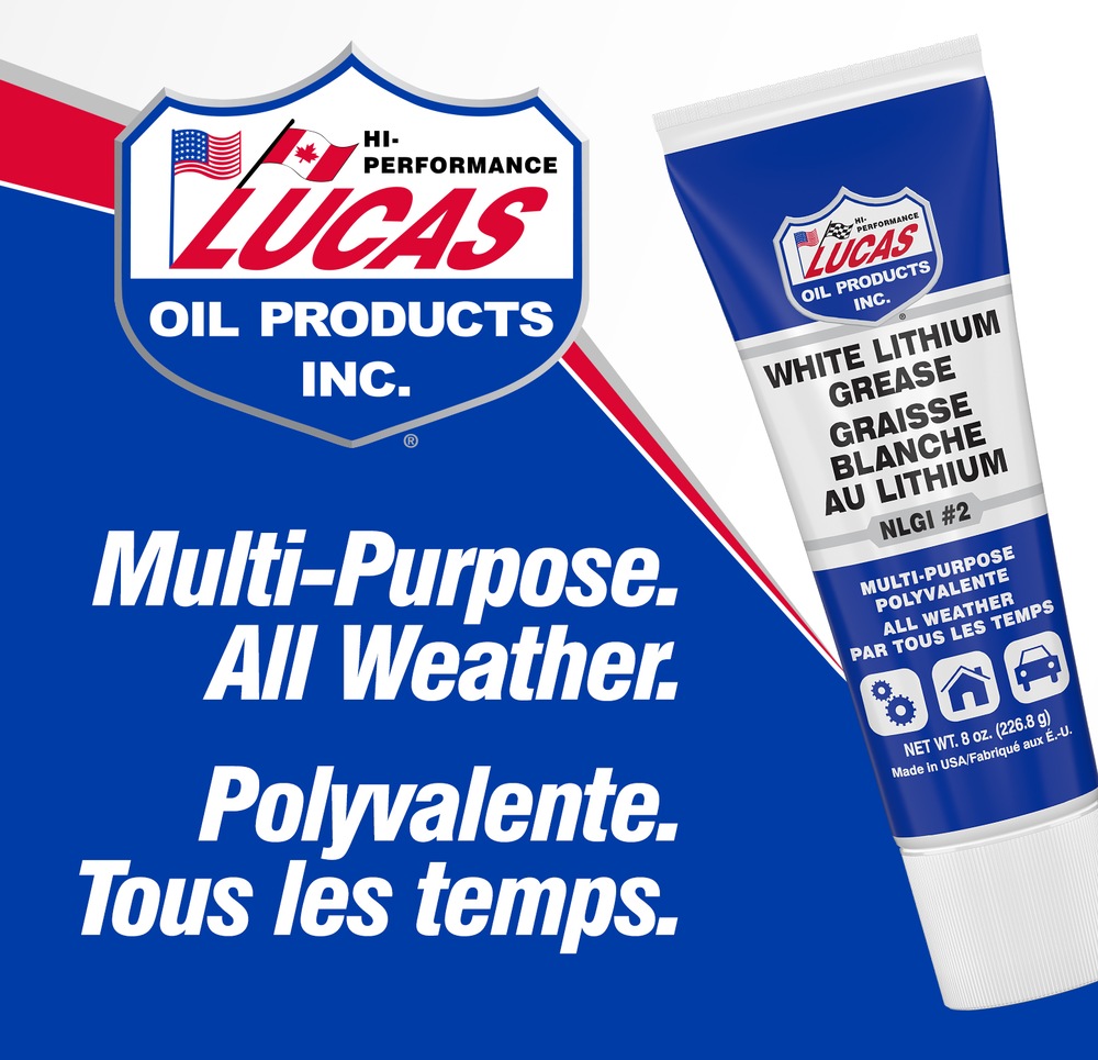 Lucas Oil White Lithium Grease MultiPurpose, 8oz Canadian Tire
