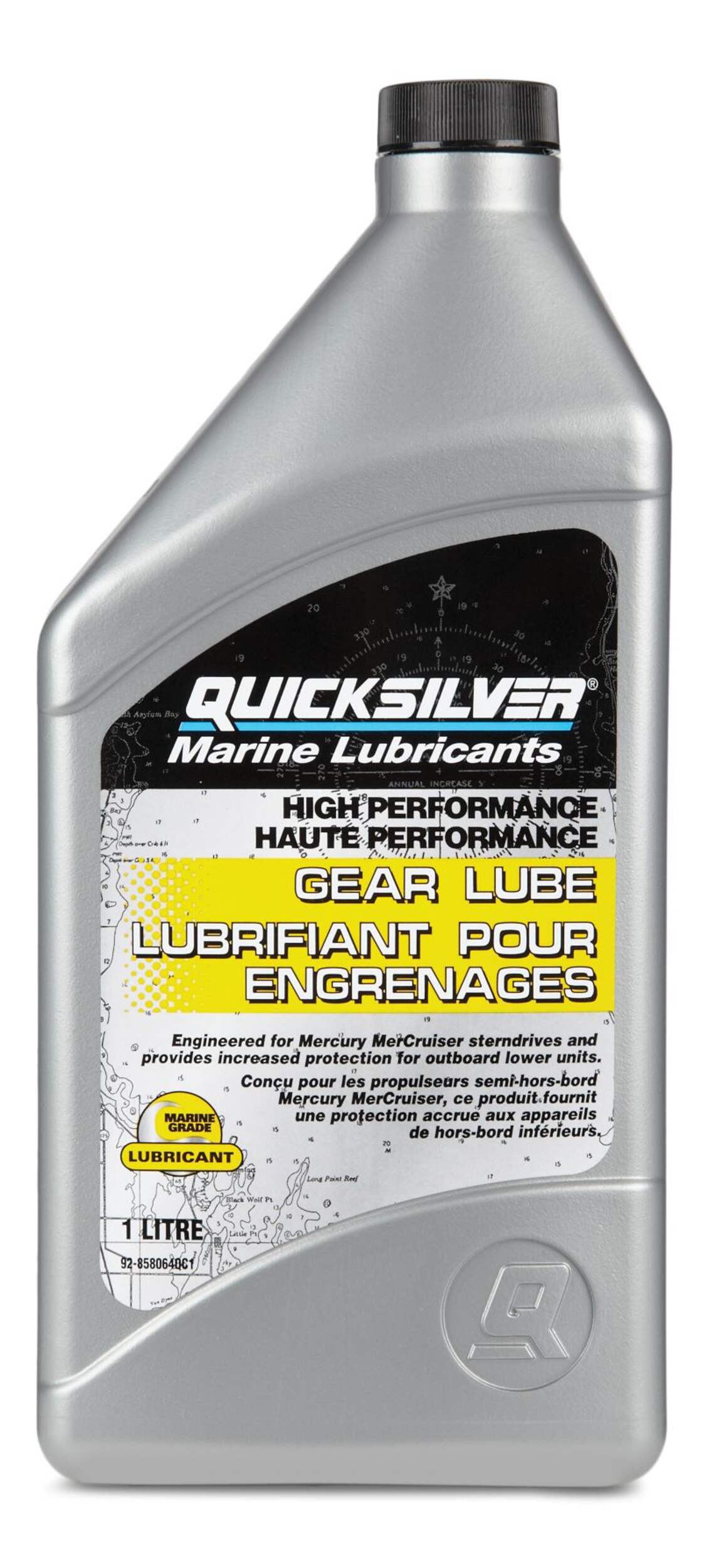 QuickSilver High Performance Marine Gear Lubricant SAE 90, 1L Canadian Tire