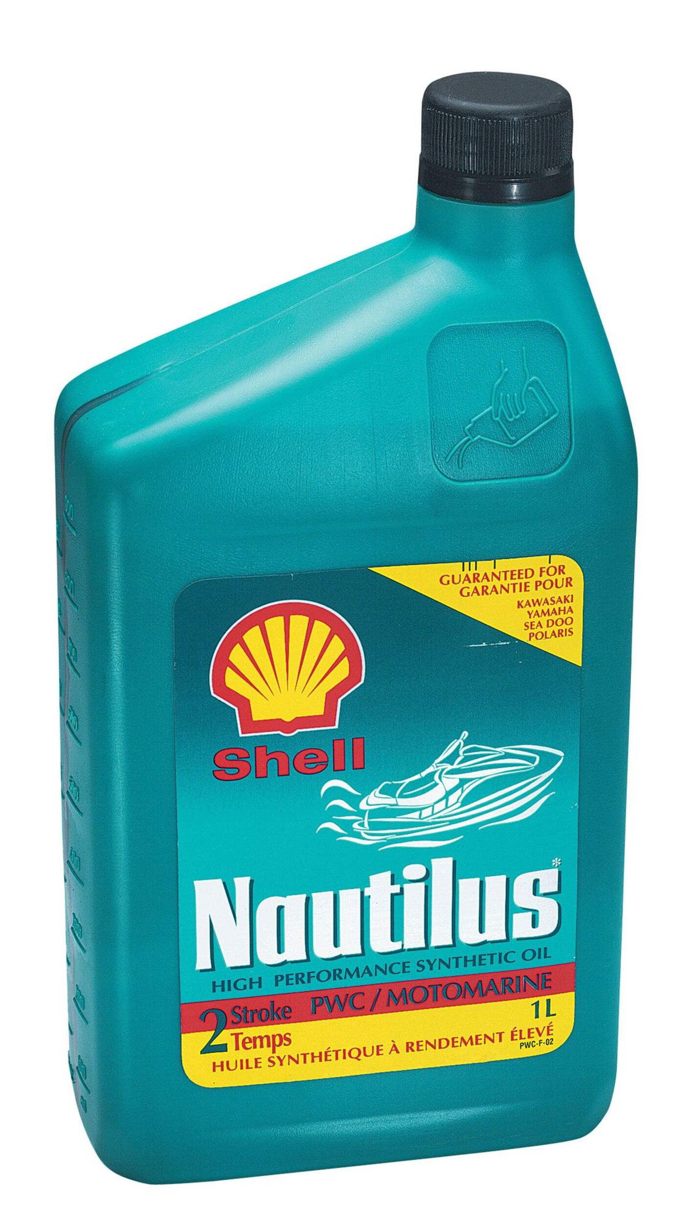 Shell Nautilus PWC Oil, 1L Front_Angled_Right