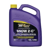 Huile à moteur Royal Purple Snow 2-C 2 temps pour motoneige, 3,78 L Front_Flat