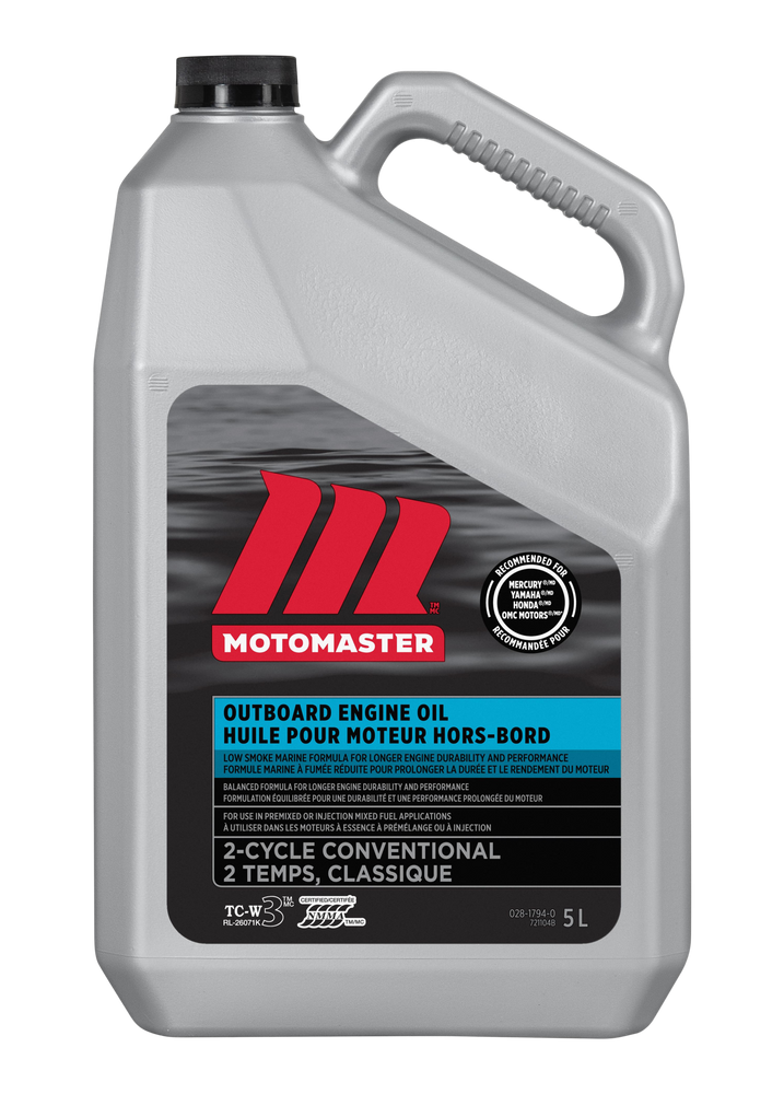 MotoMaster 2-Cycle Outboard Engine Oil, 5-L | Canadian Tire