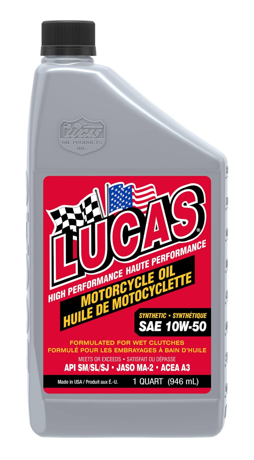 Lucas 10W50 Synthetic Motorcycle Oil, 946-mL | Canadian Tire