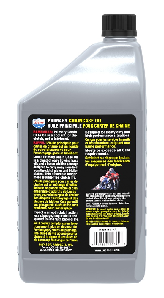 Huile à carter de chaîne primaire Lucas Oil, 946 mL Canadian Tire