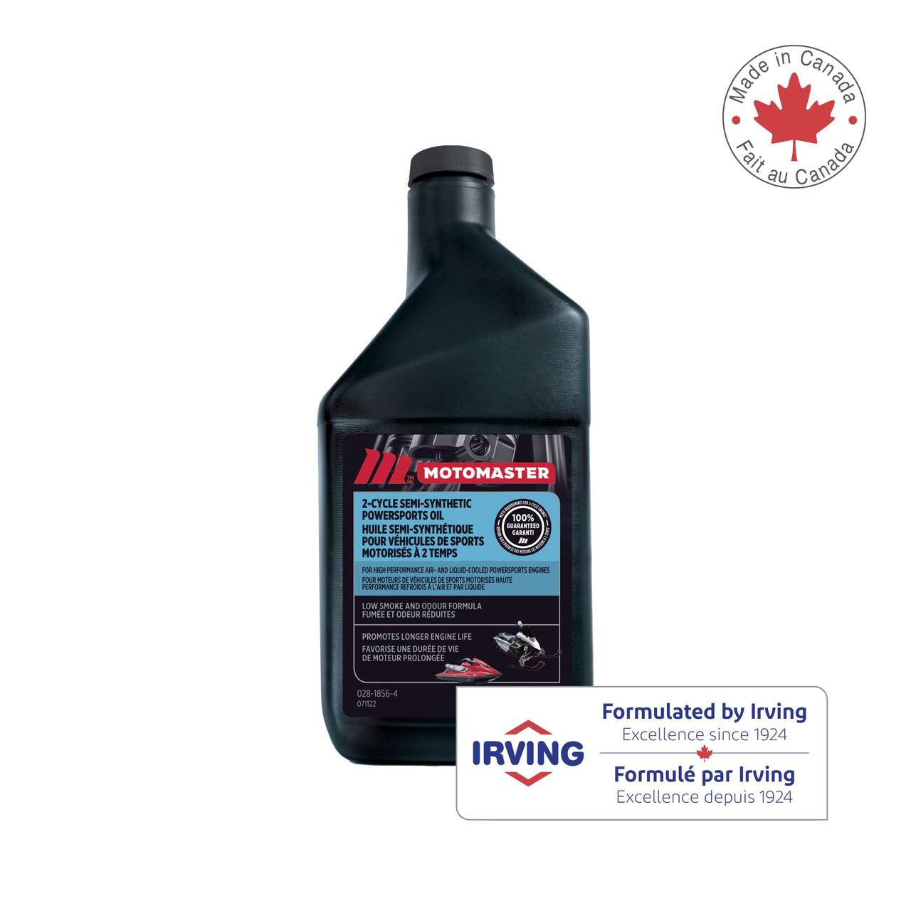 Lucas Oil 2-Stroke Semi-Synthetic Land & Sea Oil, 946-mL