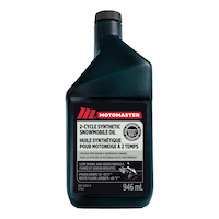 MotoMaster 2-Cycle Synthetic Snowmobile Oil, 946 mL