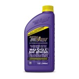 Huile pour moteur de motocyclette et VTT Royak Purple Max Cycle 20W50, 946 mL Front_Flat