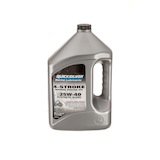 Huile pour moteur marin Quicksilver, 4 temps 25W40, 4 L Front_Elevated