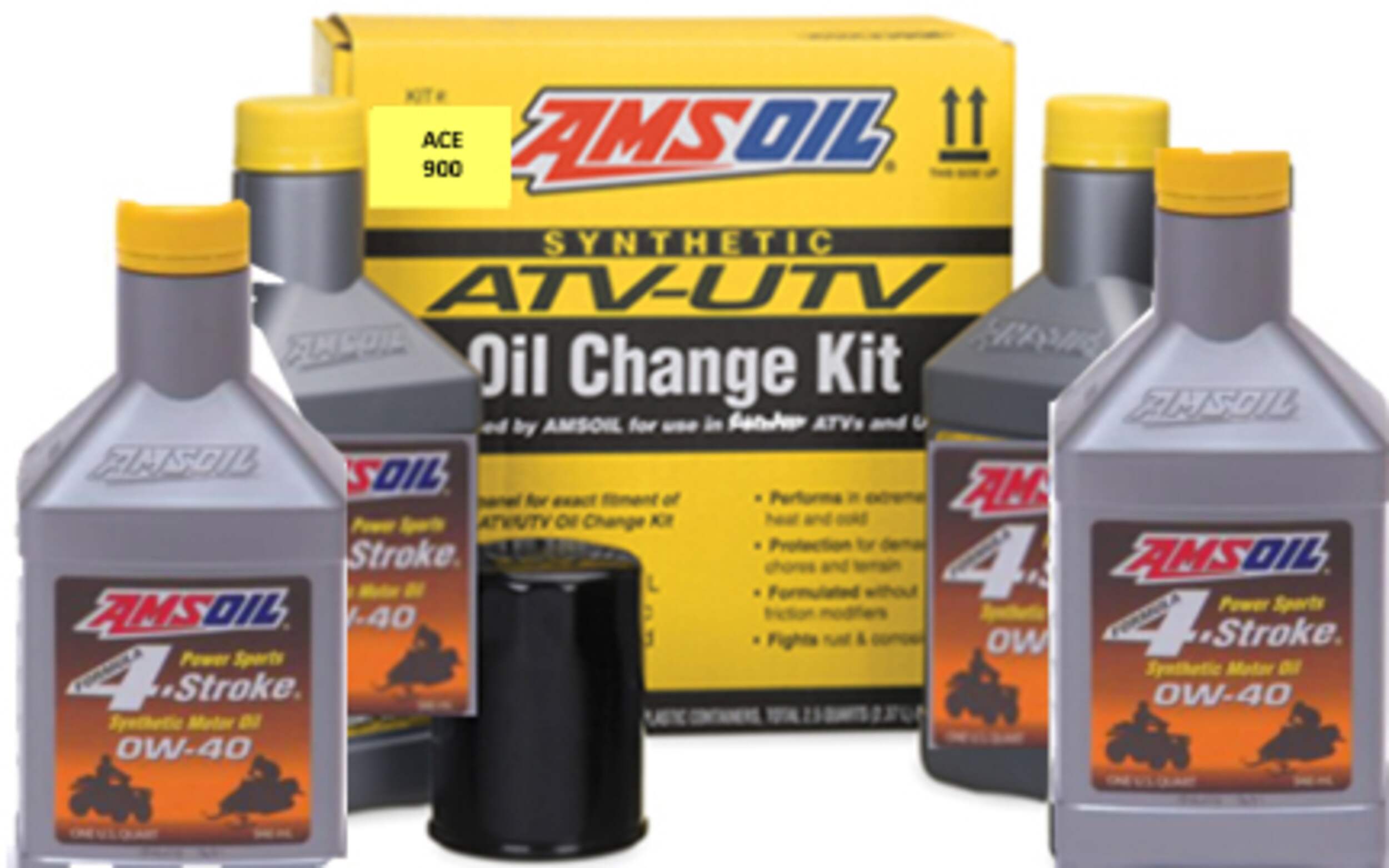 Nécessaire de vidange d'huile Amsoil Can-Am ACE 900 pour VTT/VUTT Composite_or_Mixed