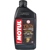 Motul Twin Synthetic Gear Motorcycle Oil 75W90, 946-mL Front_Flat