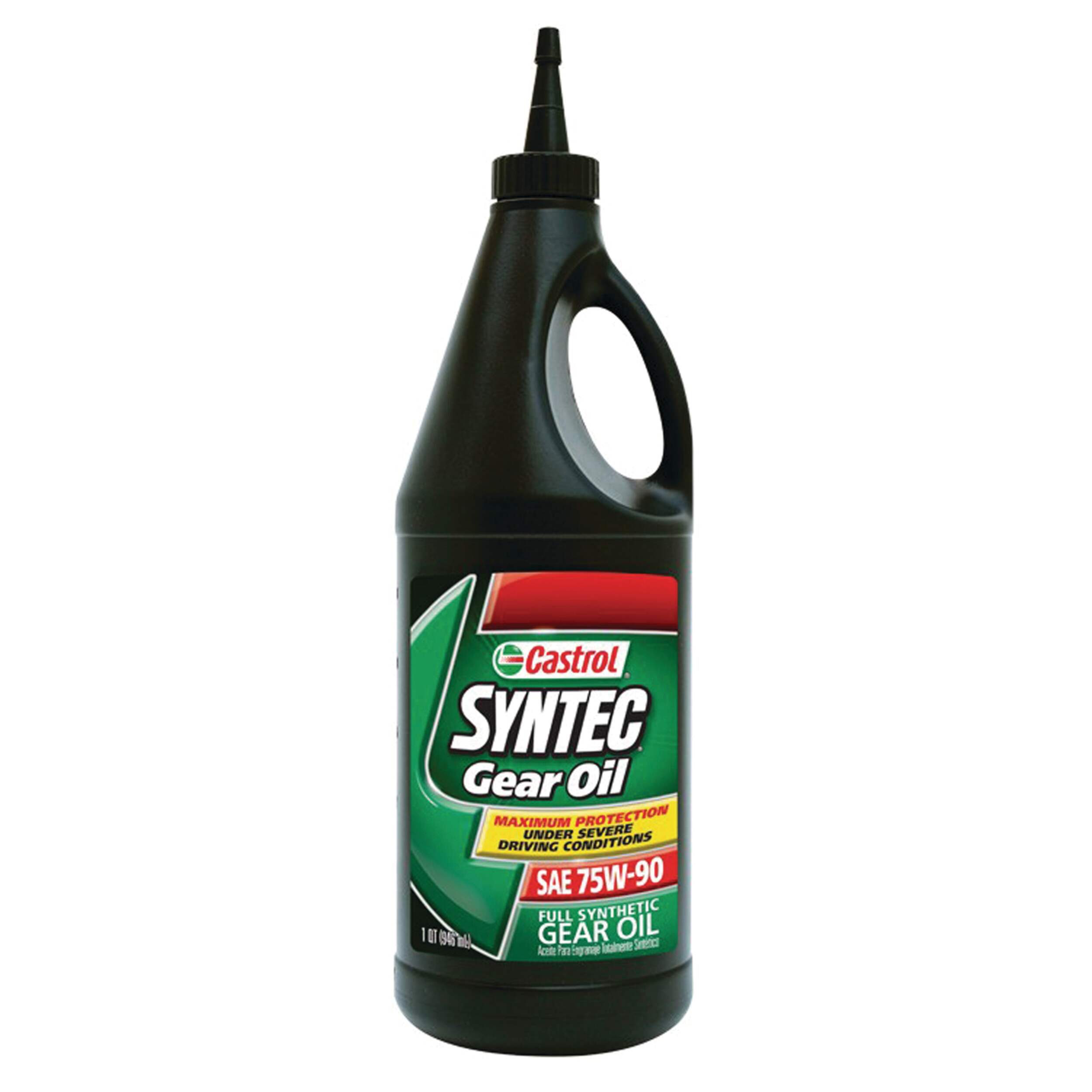 Castrol Syntec Full Synthetic Gear Oil 75W90, 946-mL Front_Flat