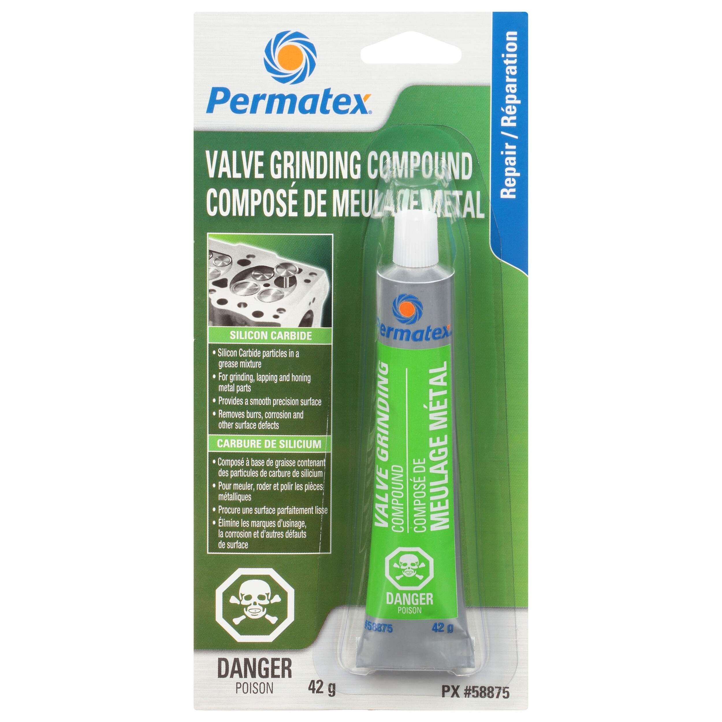 Permatex Valve Grinding Compound, 42-g Front_Flat