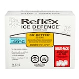 Reflex Ice Defence Windshield Winter Washer Fluid, -49°C, 3.78L, 4-pk Front_Elevated
