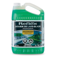 Liquide de lave-glace toute saison Reflex avec éliminateur d'insectes et dégivreur, -45 °C, 3,78 L, paq. 4 Front_Flat