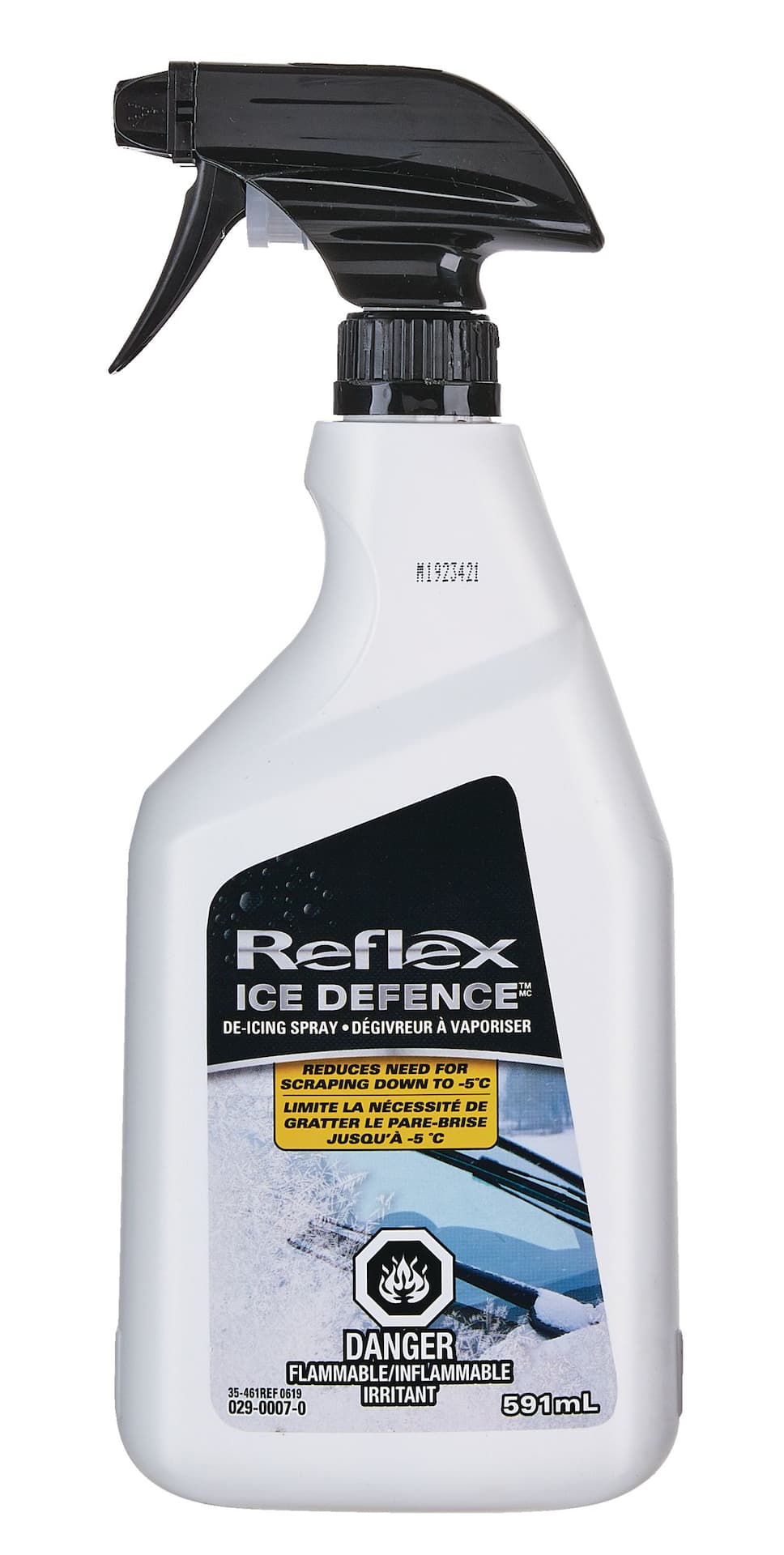 Reflex Ice Defense Windshield De-Icer Spray, 591 ml