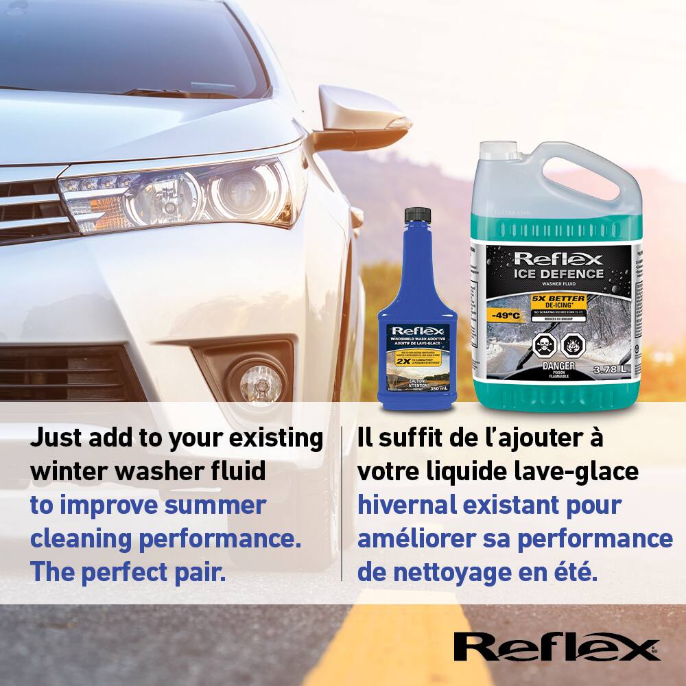 Reflex Windshield Washer Additive/Fluid Booster, 350 ml | Canadian Tire