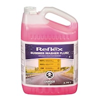 Reflex Summer Windshield Washer Fluid, 3.78-L Front_Flat