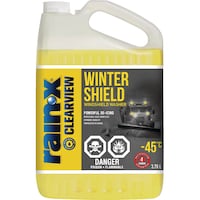 Rain-X ClearView - Winter Shield Windshield Washer Fluid, -45°C, 3.78-L