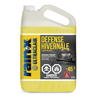 Liquide de lave-glace d'hiver Rain-X ClearView, -45 °C, 3,78 L Front_Flat