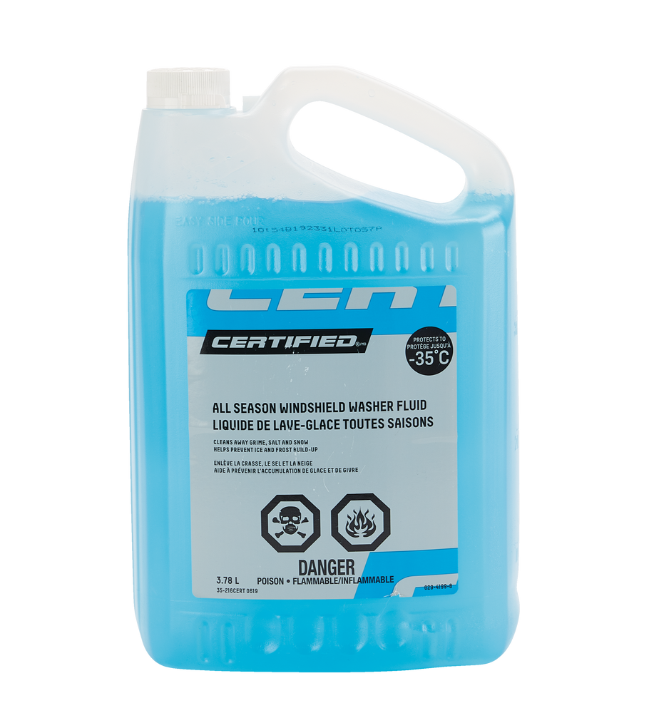 Aqua Charge Windshield Washer Ultra Concentrate, 1 Bottle Makes 55 gallons  of Finished Summer Product, Simply Add Methanol for a Winter Blend Down to
