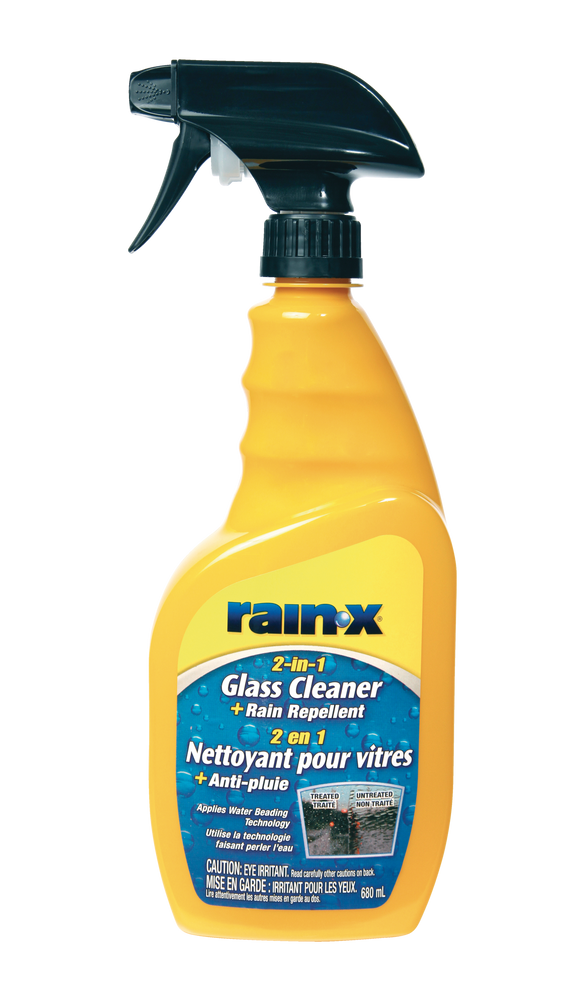RainX 2in1 Glass Cleaner & Rain Repellent, 680 ml Canadian Tire